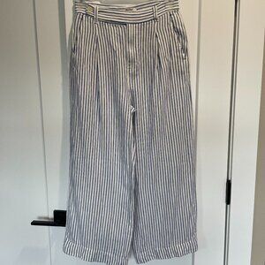 Madewell Linen Wide leg Pant(The Harlow)